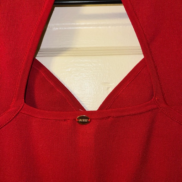 Vintage GUESS Bodycon Mini Cocktail Dress - Picture 5 of 7